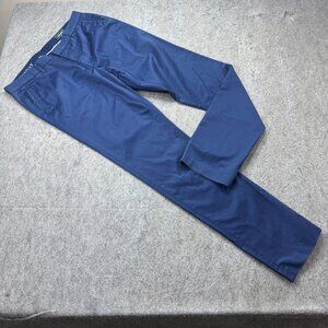 Bonobos Monday Weekday Warrior Pants Men 35 x 36 Blue Slim Fit 12356
